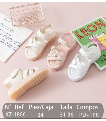 SANDALIA DE NIÑA XZ-1866