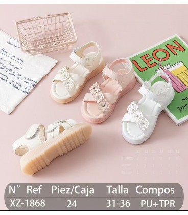 SANDALIA DE NIÑA XZ-1868