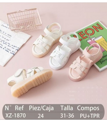 SANDALIA DE NIÑA XZ-1870