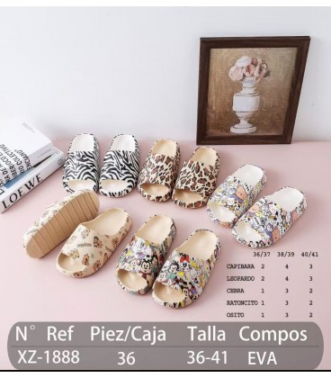 CHANCLAS DE PISINA XZ-1888