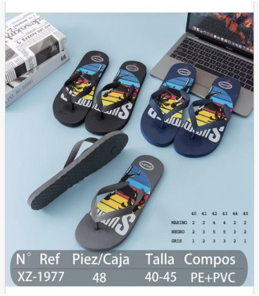 CHANCLAS DE HOMBRE XZ-1977