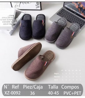 ZAPATILLAS DE CASA DE HOMBRE XZ-0092