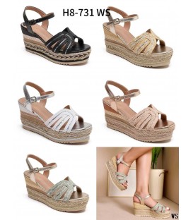 SANDALIA DE TACON H8-731 WS