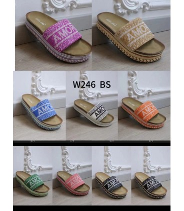 SANDALIA PLANA W246 BS