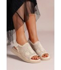 SANDALIA PLANA E116 LG