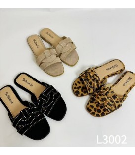 SANDALIA PLANA L3002 BLM