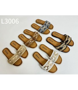 SANDALIA PLANA L3006 BLM