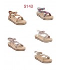 SANDALIA PLANA S143 BS