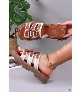 SANDALIA PLANA 17FO-1B BL