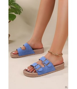 SANDALIA PLANA CR001-23 BL