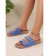 SANDALIA PLANA CR001-23 BL