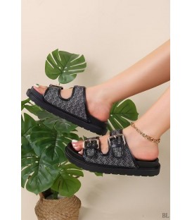 SANDALIA PLANA CR001-26 BL