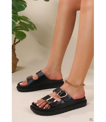 SANDALIA PLANA CR001-28 BL