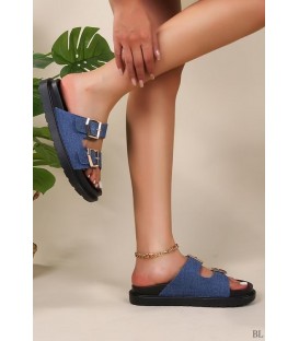 SANDALIA PLANA CR001-28 BL