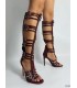 SANDALIA DE TACON K7028 BLM