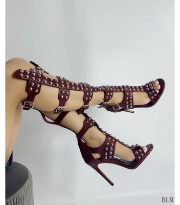 SANDALIA DE TACON K7030 BLM