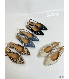ZAPATO PLANO Q2579 BLM