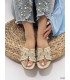 SANDALIA PLANA Q2584 BLM