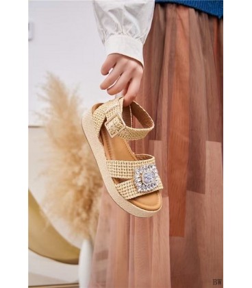 SANDALIA PLANA 5636 BW
