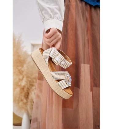 SANDALIA PLANA 5636 BW