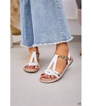 SANDALIA PLANA 8734 BW