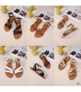 SANDALIA PLANA DM512-7 BL