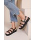SANDALIA PLANA H8-939 WS