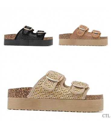 SANDALIA PLANA 7095-PL CTL