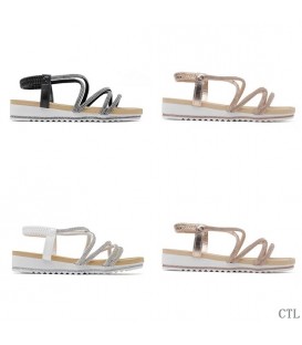 SANDALIA PLANA 7096-PL CTL