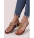 SANDALIA PLANA MS37007 MLS