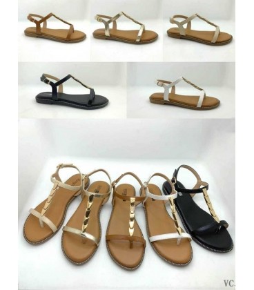 SANDALIA PLANA V537B VC