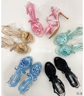 SANDALIA DE TACON 2716CW BLM