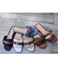 SANDALIA PLANA L3000 BLM
