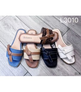 SANDALIA PLANA L3010 BLM