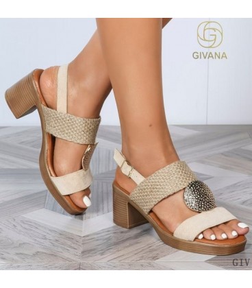 SANDALIA DE TACON TC22 GIV