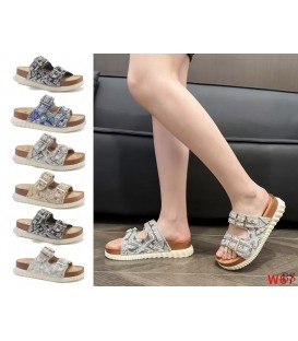 SANDALIA PLANA W67 BS