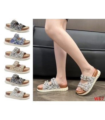 SANDALIA PLANA W67 BS