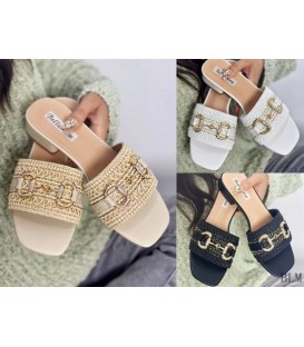 SANDALIA PLANA B5019 BLM