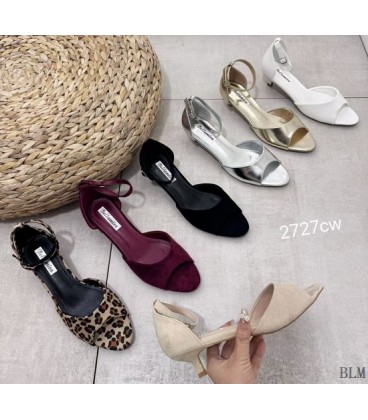 SANDALIA DE TACON 2727CW BLM