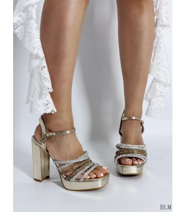 SANDALIA DE TACON 2775CW BLM