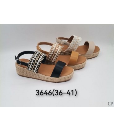 SANDALIA PLANA 3646(36-41) CP