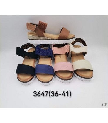 SANDALIA PLANA 3647(36-41) CP
