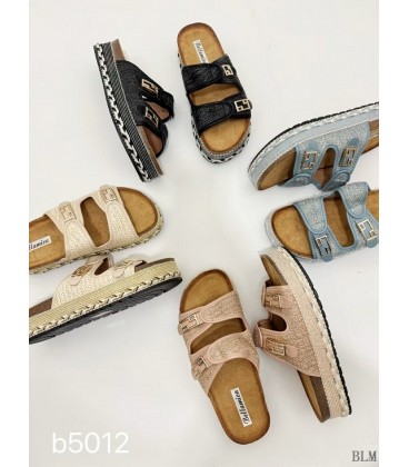 SANDALIA PLANA B5012 BLM