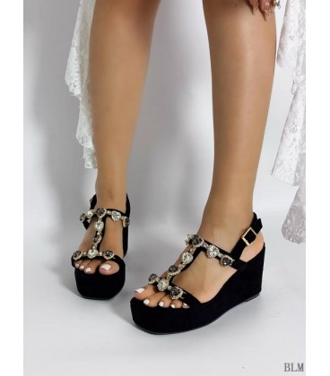 SANDALIA DE TACON J2945 BLM