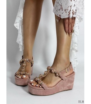 SANDALIA DE TACON J2945 BLM