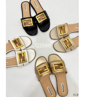 SANDALIA PLANA Q2586 BLM